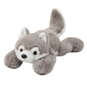 Soft Weighted Stuffed Animals Anxiety Plush Toy - Gray Husky